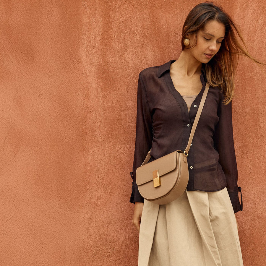 Sully Gold Edition - Cuir Box Taupe Ateliers Auguste
