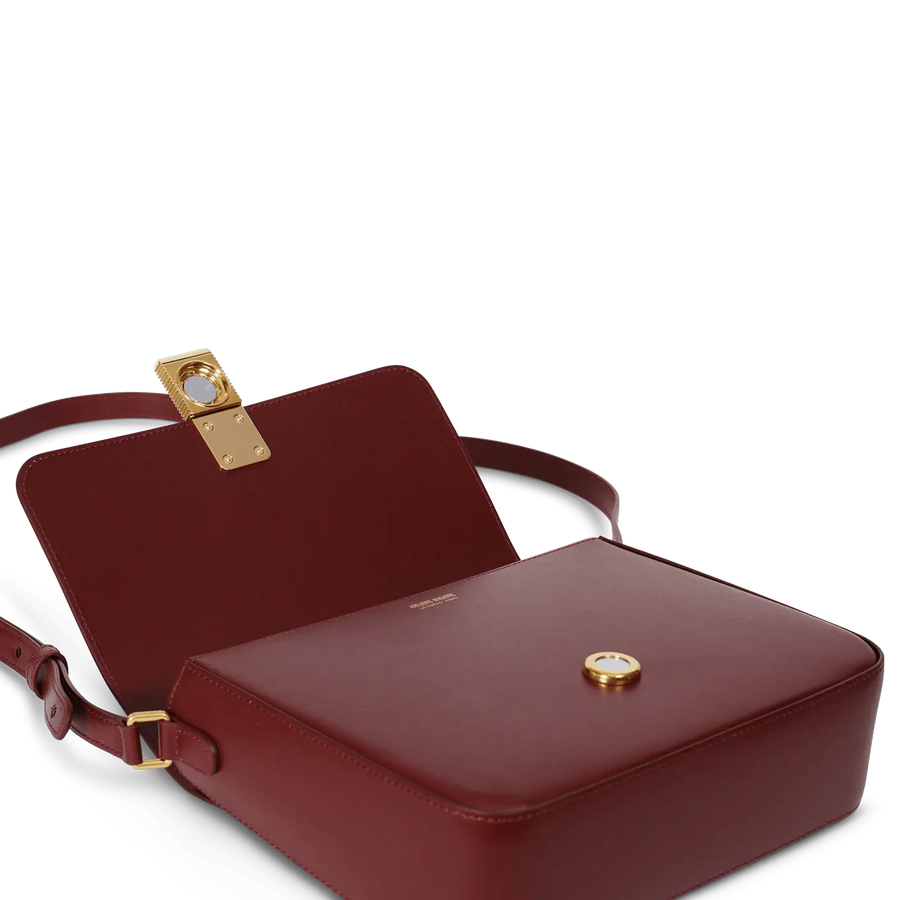 Monceau Gold Edition - Cuir Box Bordeaux Ateliers Auguste