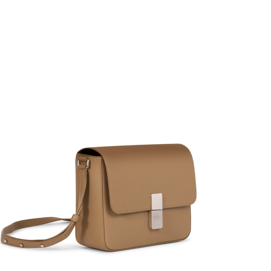 Monceau Silver Edition - Cuir Grainé Cappuccino Ateliers Auguste