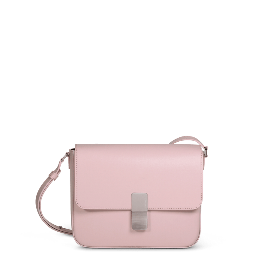 Monceau Silver Edition - Cuir Box Rose Pâle Ateliers Auguste