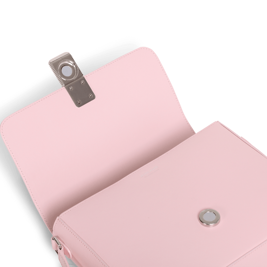 Monceau Silver Edition - Cuir Box Rose Pâle Ateliers Auguste
