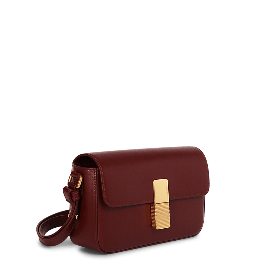 Monceau Baguette Gold Edition - Cuir Box Bordeaux Ateliers Auguste